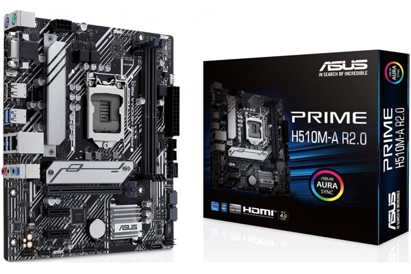 Płyta główna ASUS H510M-A Prime R2.0 Socket 1200 Intel H510 DDR4 microATX