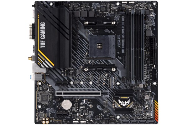Płyta główna ASUS A520M Plus TUF Gaming WiFi Socket AM4 AMD A520 DDR4 microATX