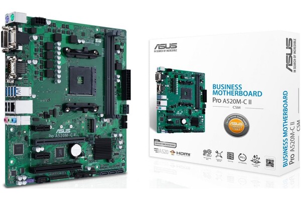 Płyta główna ASUS A520M-C Pro Socket AM4 AMD A520 DDR4 microATX