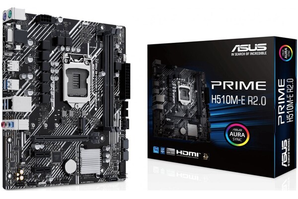 Płyta główna ASUS H510M-E Prime R2.0 Socket 1200 Intel H510 DDR4 microATX
