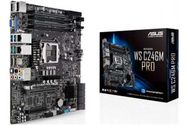 Płyta główna ASUS C246M Pro Socket 1151 Intel C246 DDR4 microATX