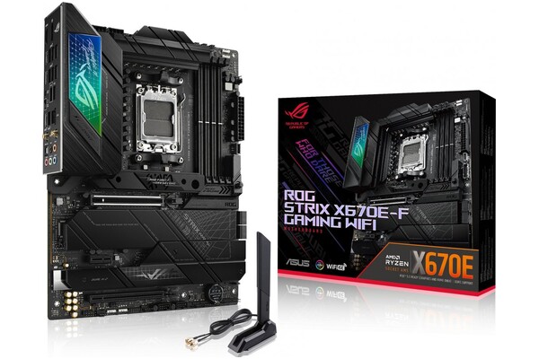 Płyta główna ASUS X670E-F Rog Strix Gaming WiFi Socket AM5 AMD X670E DDR5 ATX