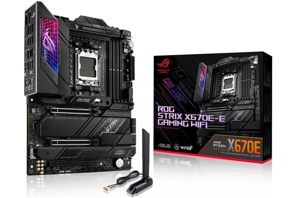 Płyta główna ASUS X670E-E Rog Strix Gaming WiFi Socket AM5 AMD X670E DDR5 ATX