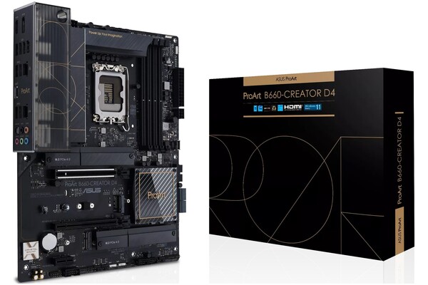 Płyta główna ASUS B660 Proart Creator D4 Socket 1700 Intel B660 DDR4 ATX