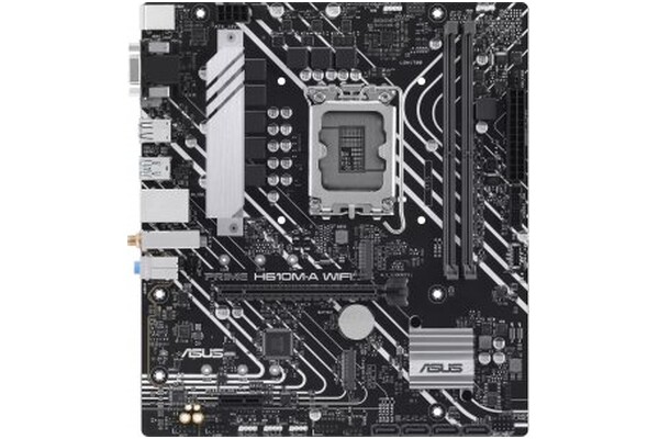 Płyta główna ASUS H610M-A Prime WiFi Socket 1700 Intel H610 DDR5 microATX