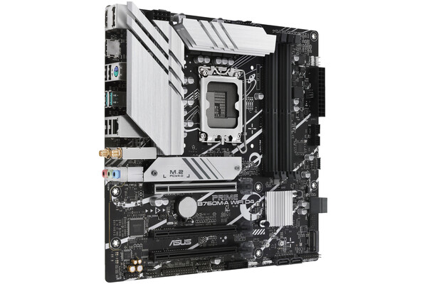 Płyta główna ASUS B760M-A Prime D4 WiFi Socket 1700 Intel B760 DDR4 microATX