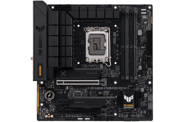 Płyta główna ASUS B760M Plus TUF Gaming D4 WiFi Socket 1700 Intel B760 DDR4 microATX