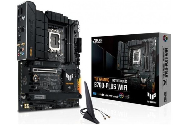 Płyta główna ASUS B760 Plus TUF Gaming WiFi Socket 1700 Intel B760 DDR5 ATX