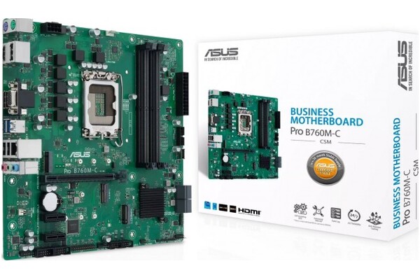 Płyta główna ASUS B760M-C Pro Socket 1700 Intel B760 DDR5 microATX