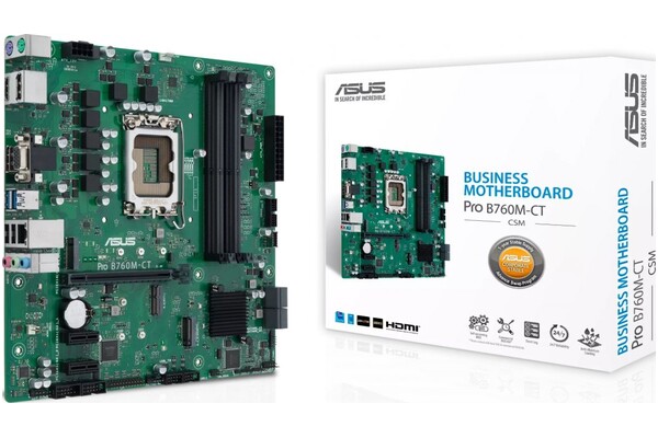Płyta główna ASUS B760M-CT Pro Socket 1700 Intel B760 DDR5 microATX