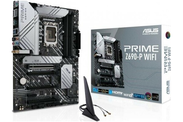 Płyta główna ASUS Z690-P Prime WiFi Socket 1700 Intel Z690 DDR5 ATX