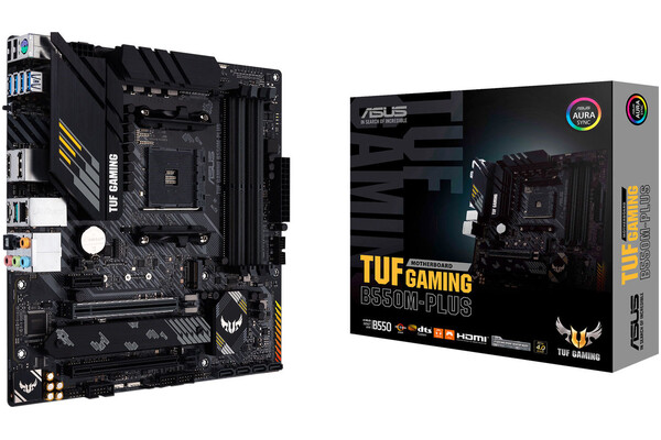 Płyta główna ASUS B550M Plus TUF Gaming Socket AM4 AMD B550 DDR4 microATX
