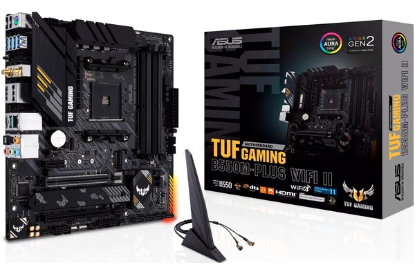 Płyta główna ASUS B550M Plus II TUF Gaming WiFi Socket AM4 AMD B550 DDR4 microATX