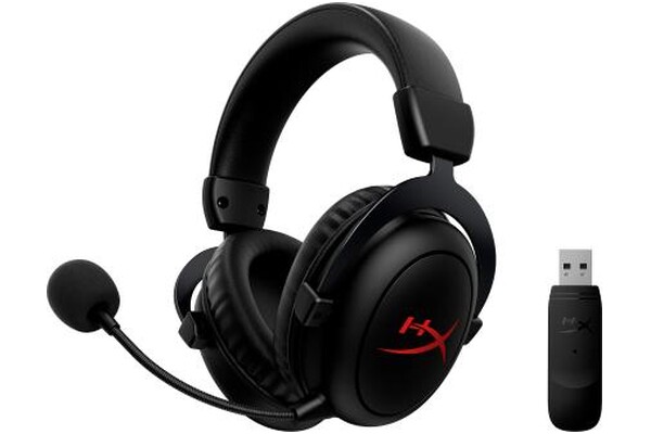 Słuchawki HYPERX Cloud Core Nauszne Bezprzewodowe czarny