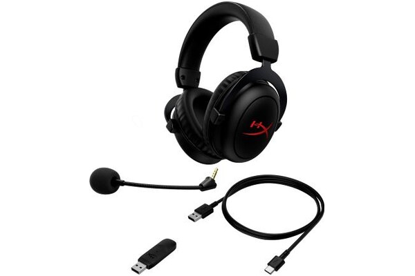 Słuchawki HYPERX Cloud Core Nauszne Bezprzewodowe czarny