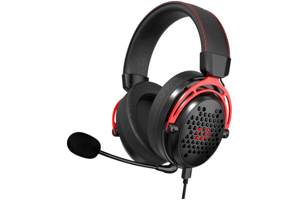 Słuchawki Redragon H386 Diomedes Nauszne Przewodowe czarny