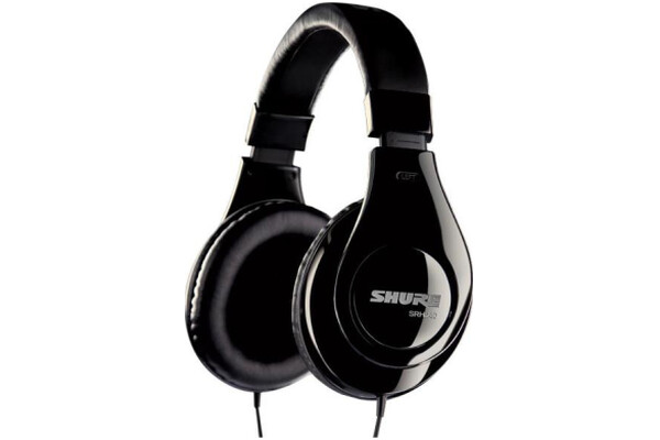Słuchawki Shure SRH240 Nauszne Przewodowe czarny