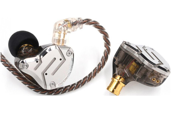 Słuchawki KZ ZS10 Pro Dokanałowe Przewodowe czarny