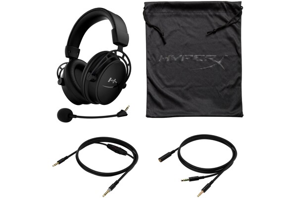 Słuchawki HYPERX Cloud Alpha Nauszne Przewodowe czarny