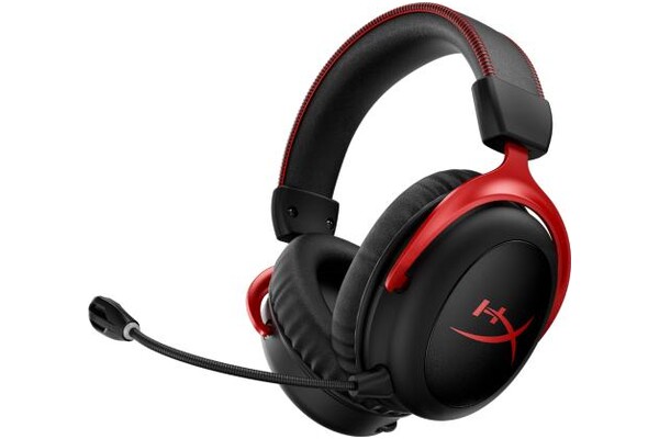 Słuchawki HYPERX Cloud 2 Nauszne Bezprzewodowe czarno-czerwony