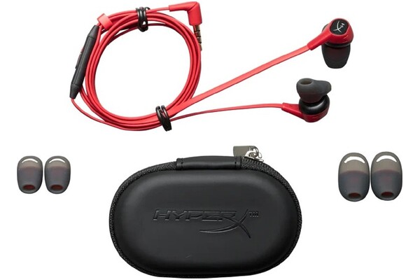 Słuchawki HYPERX Cloud Earbuds Dokanałowe Przewodowe czerwony