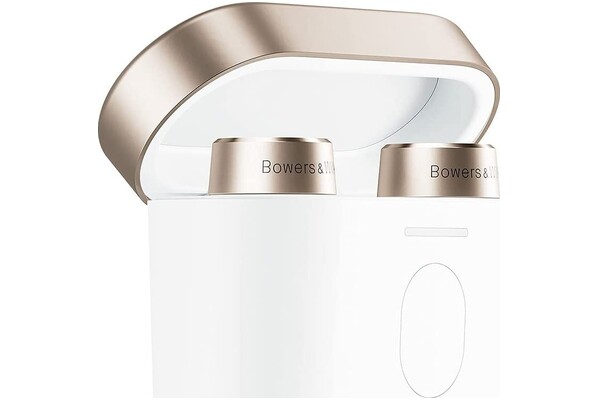 Słuchawki BOWERS & WILKINS PI7 Dokanałowe Bezprzewodowe biało-złoty