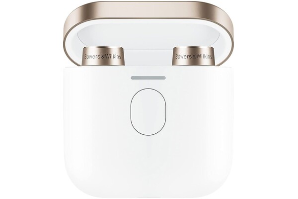 Słuchawki BOWERS & WILKINS PI7 Dokanałowe Bezprzewodowe biało-złoty