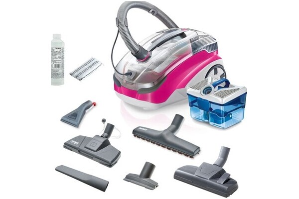 Odkurzacz THOMAS Allergy&Family Aqua tradycyjny z pojemnikiem 1700W Różowo-szary