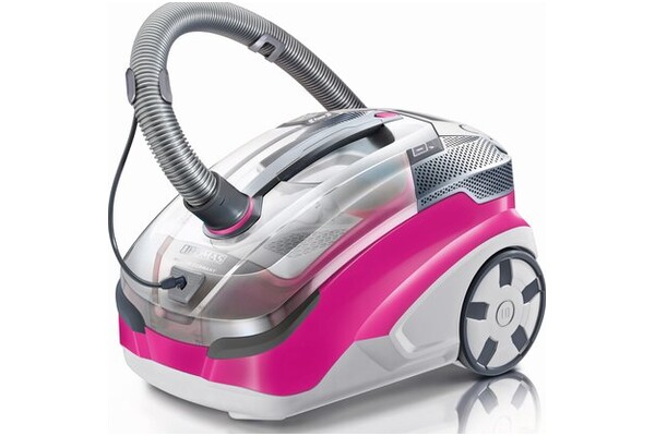 Odkurzacz THOMAS Allergy&Family Aqua tradycyjny z pojemnikiem 1700W Różowo-szary