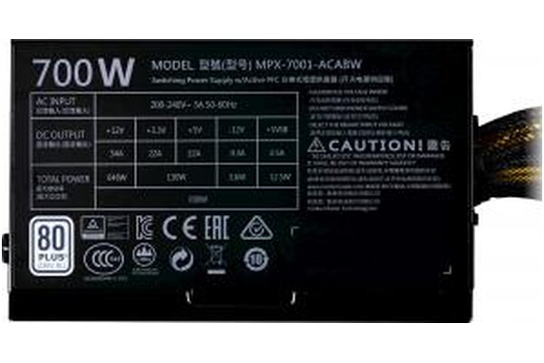 COOLER MASTER MPE-7001-ACABW-EU MWE V2 White 700W ATX
