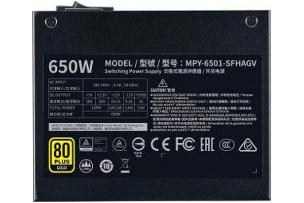 COOLER MASTER MPY-6501-SFHAGV-EU V650 650W SFX