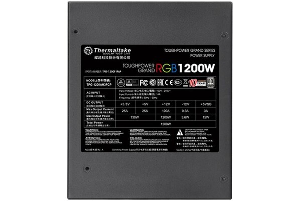 Thermaltake Toughpower 1200W ATX