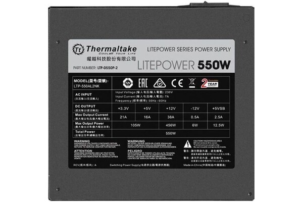 Thermaltake Litepower II 550W ATX
