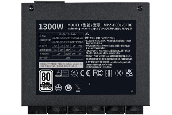 COOLER MASTER MPZ-D001-SFBP-BEU V SFX 1300W SFX
