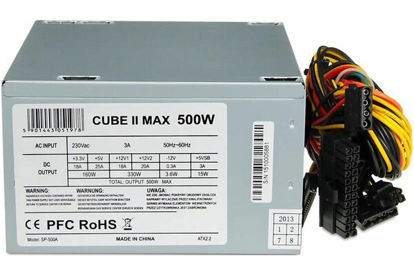 iBOX Cube II 500W ATX