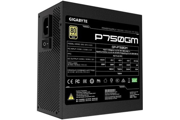 GIGABYTE P750GM 750W ATX