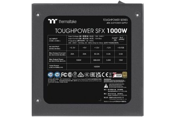 Thermaltake Toughpower 1000W SFX-L