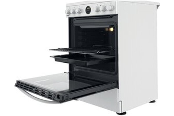 Kuchnia INDESIT IS67V8CHWE płyta Ceramiczna, piekarnik elektryczny