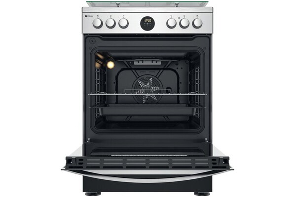 Kuchnia INDESIT IS67G8CHXE płyta gazowa, piekarnik elektryczny