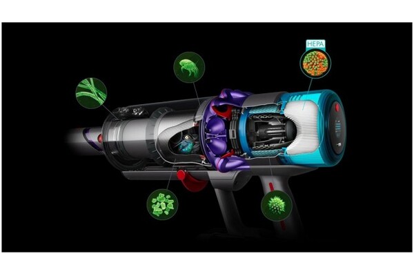 Odkurzacz DYSON Absolute Detect tradycyjny bezworkowy 752W fioletowy