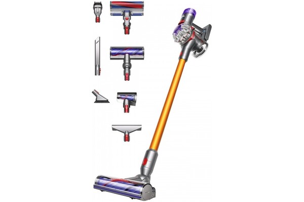 Odkurzacz DYSON V8 Absolute tradycyjny bezworkowy 425W żółty