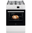 Kuchnia Electrolux LKK640201W płyta gazowa, piekarnik elektryczny