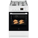 Kuchnia Electrolux LKK560204W płyta gazowa, piekarnik elektryczny