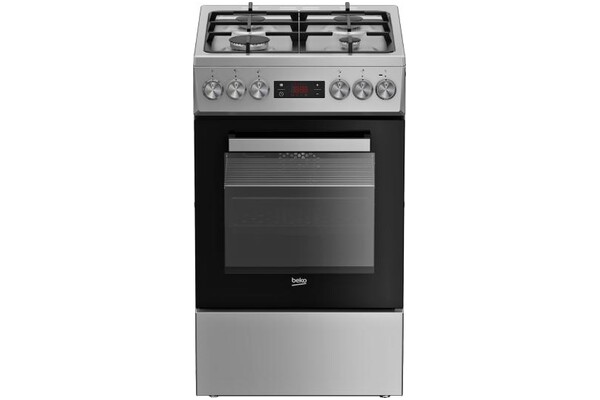 Kuchnia Beko FSM52335DS płyta gazowa, piekarnik elektryczny