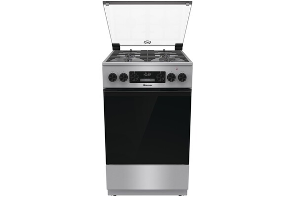 Kuchnia Hisense HKS5D70XMPF płyta gazowa, piekarnik elektryczny