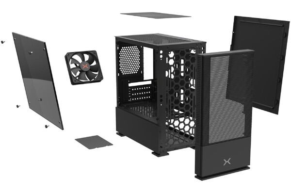 Obudowa PC KRUX Prism Midi Tower czarny