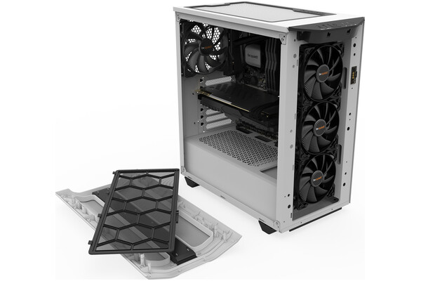 Obudowa PC be quiet! Pure Base 500 Midi Tower biały