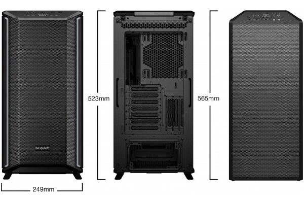Obudowa PC be quiet! Dark Base 701 Midi Tower czarny