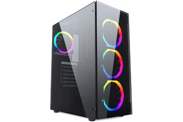 Obudowa PC Gembird CCCFC1500RGB Fornax 1500 Midi Tower czarny