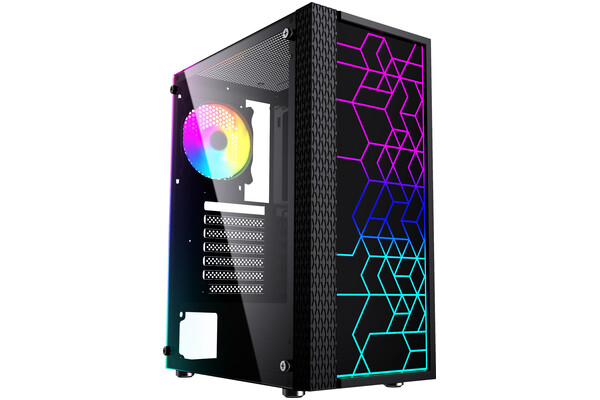 Obudowa PC Gembird CCCFC2500 Fornax 2500 Midi Tower czarny